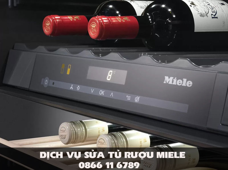 Địa chỉ sửa chữa tủ bảo quản rượu miele chính hãng tại nhà