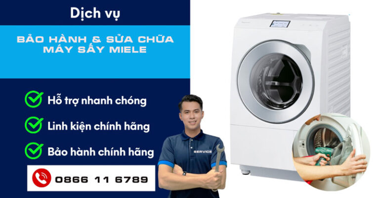 Sửa máy sấy miele chính hãng tại nhà