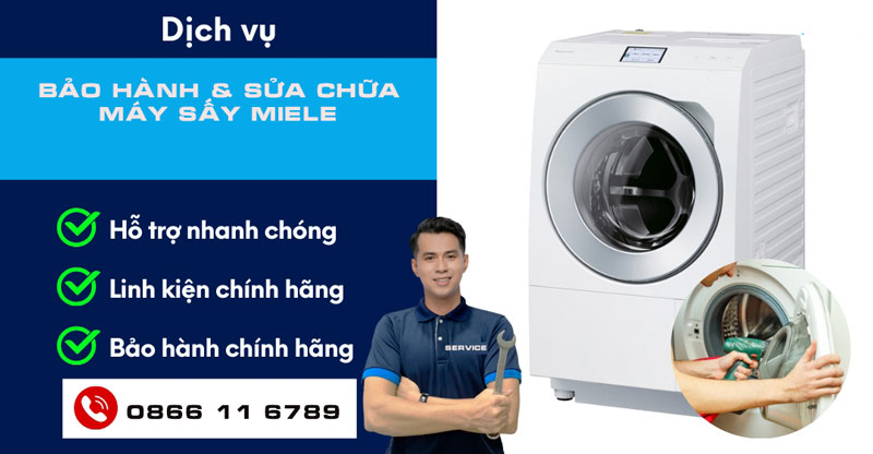 Sửa máy sấy miele chính hãng tại nhà