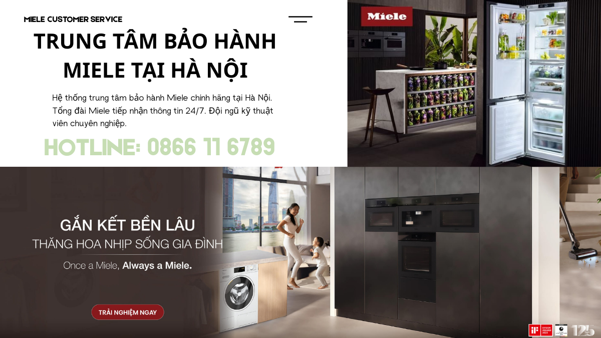 Trung tâm bảo hành Miele tại Hà Nội
