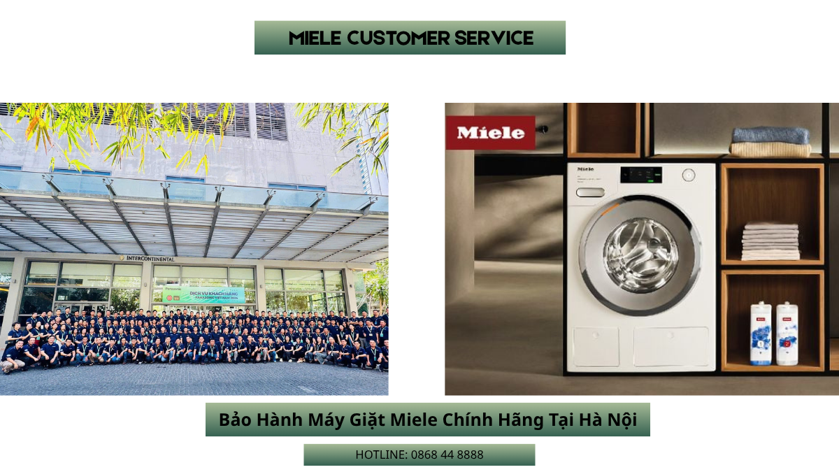 bảo hành máy giặt miele tại Hà Nội
